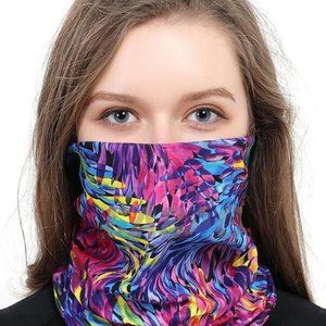 Color Block Face Mask